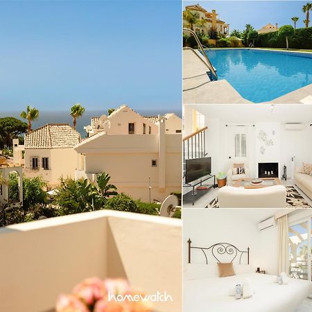 Beautiful Townhouse Walking Distance To The Beach In Costabella, Марбеля Екстериор снимка